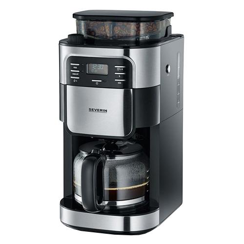 Severin KA 4810 automatic coffee maker with grinder, black