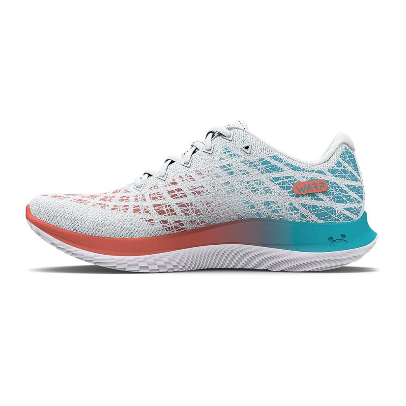 Under Armour Flow Velociti Wind 2 W running shoes - Color: White/turquoise, Size: 42