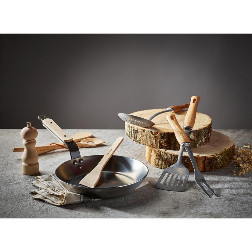 Stahlpfanne de Buyer Mineral B Bois 5710.24, 24 cm