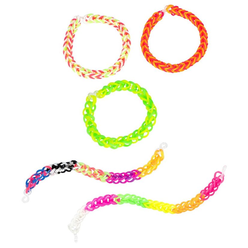 Kreativset zur Herstellung von Gummiband-Armbändern „Top Model“