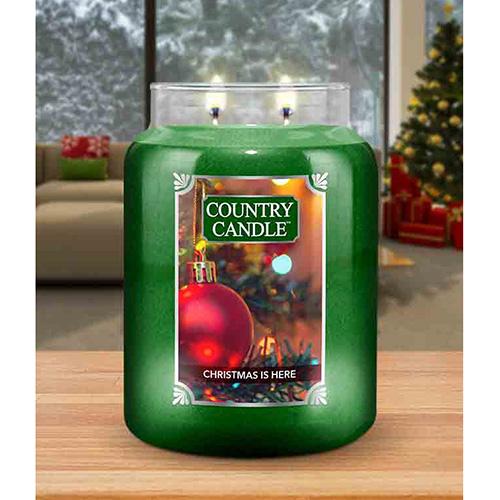 Country Candle nagy gyertya, Christmas is Here