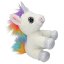 Ylvi white plush unicorn 22 cm