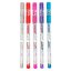Gélové perá Miss Melody, 5 farieb, Glitter Roller