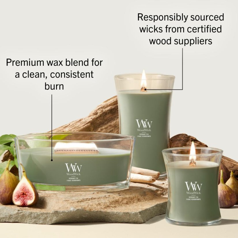 WoodWick Boat Candle, Verdant Fig
