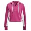 Damen-Sweatshirt Under Armour Rival Fleece EMB Hoodie - Farbe: Rosa, Größe: M
