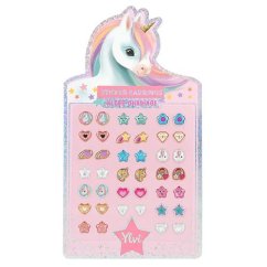 Set selbstklebende Ohrringe Ylvi, pink