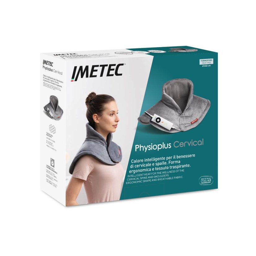 Imetec Intellisense Cervica 16807 light gray heated neck warmer