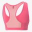 Damen-BH Puma Mid Impact 4Keeps Medium - Farbe: Rosa, Größe: XS