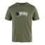 Pánské tričko Fjällräven Hoja Wool T-shirt M - Farba: Zelená, Veľkosť: M