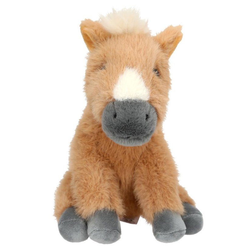 Miss Melody Plush Horse – Beige, 20 cm