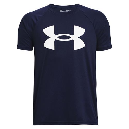 Chłopięca koszulka Under Armour UA Tech Big Logo SS - Kolor: Szary, Rozmiar: 149-160