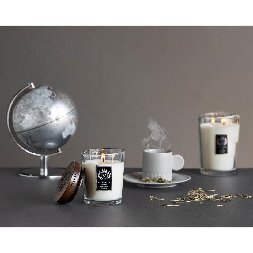 Vellutier-Kerze groß, White Tea Rituals