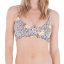 Hurley Jungle Cat Bralette Women's Swimsuit - Color: Brown, Size: L