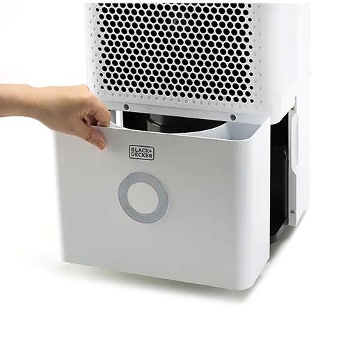 BLACK+DECKER BXDH12E White Dehumidifier
