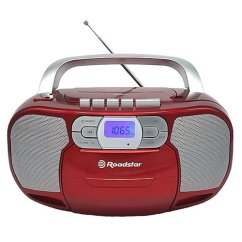 Radiomagnetofon Roadstar RCR-4635UMPRD červený