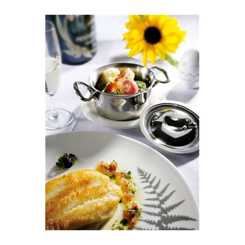 Pot with lid de Buyer Affinity 3742.20 stainless steel