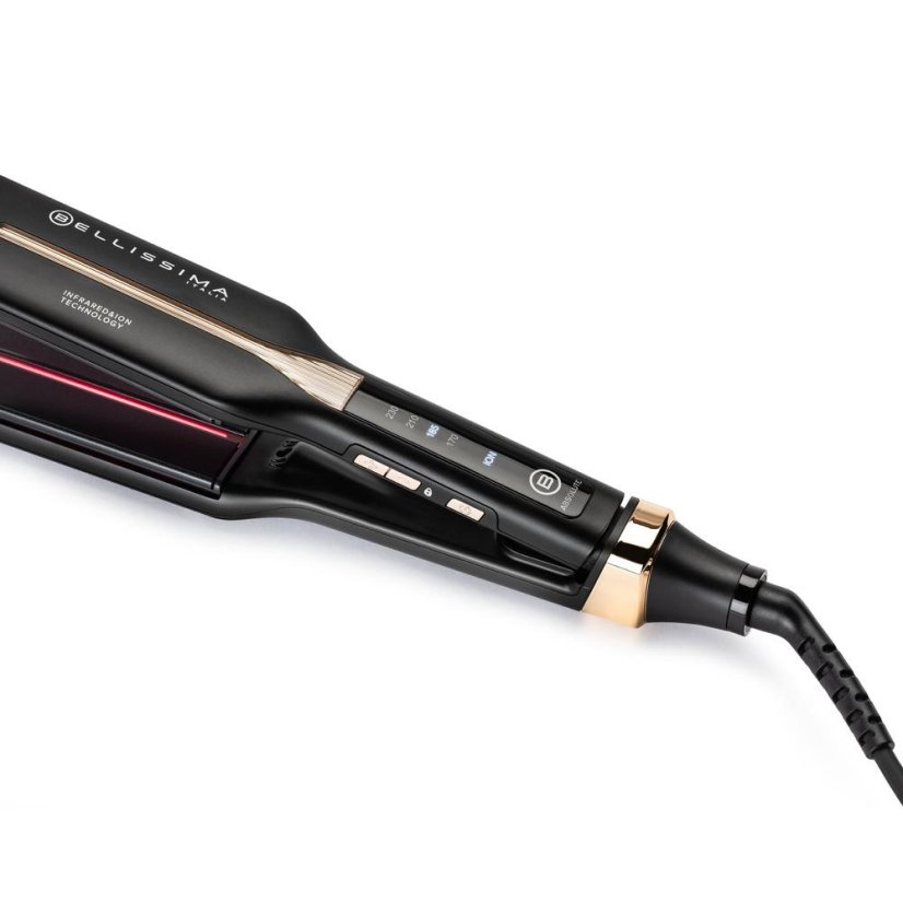 Bellissima Absolute 11873 black and gold hair straightener