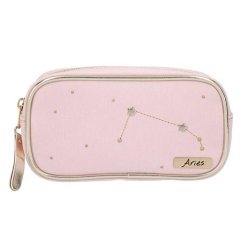 Top Model Aries pink cosmetic bag