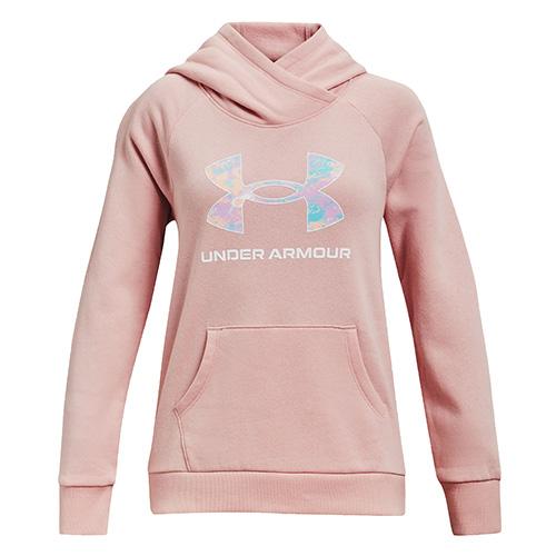 Damska bluza z kapturem Under Armour Rival Logo Hoodie Damska bluza z kapturem Under Armour Rival Logo Hoodie
