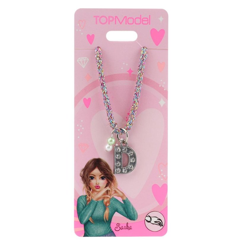 Top Model string bracelet, letter "D" Sasha Top Model string bracelet, letter "D" Sasha