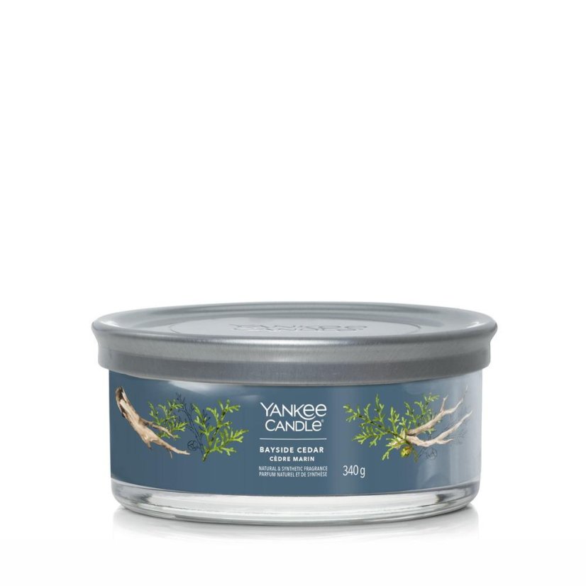 Yankee candle Signature Tumbler Kerze, mittelgroß, Bayside Cedar