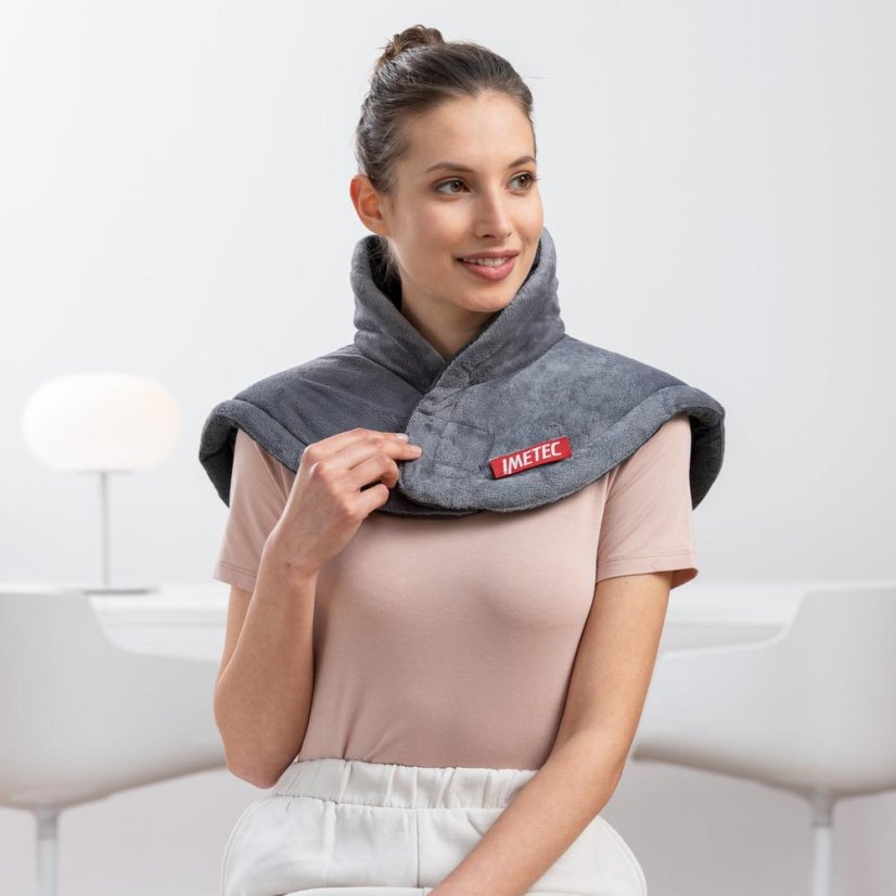 Imetec Intellisense Cervica 16807 light gray heated neck warmer
