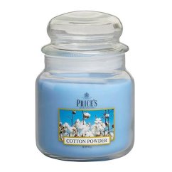 Svíčka Price´s Candles střední, Cotton Powder