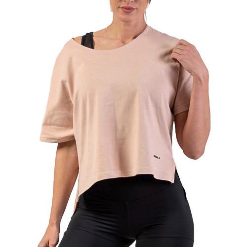 Nebbia "The Minimalist" women's T-shirt - Color: Green, Size: M/L