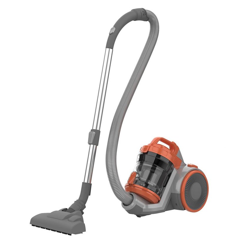 Solac AS3266 vacuum cleaner, gray-orange