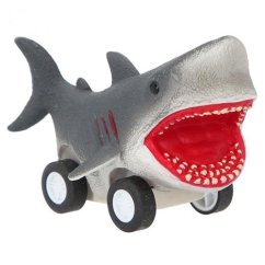 Fahrbarer Fisch Underwater World Shark white