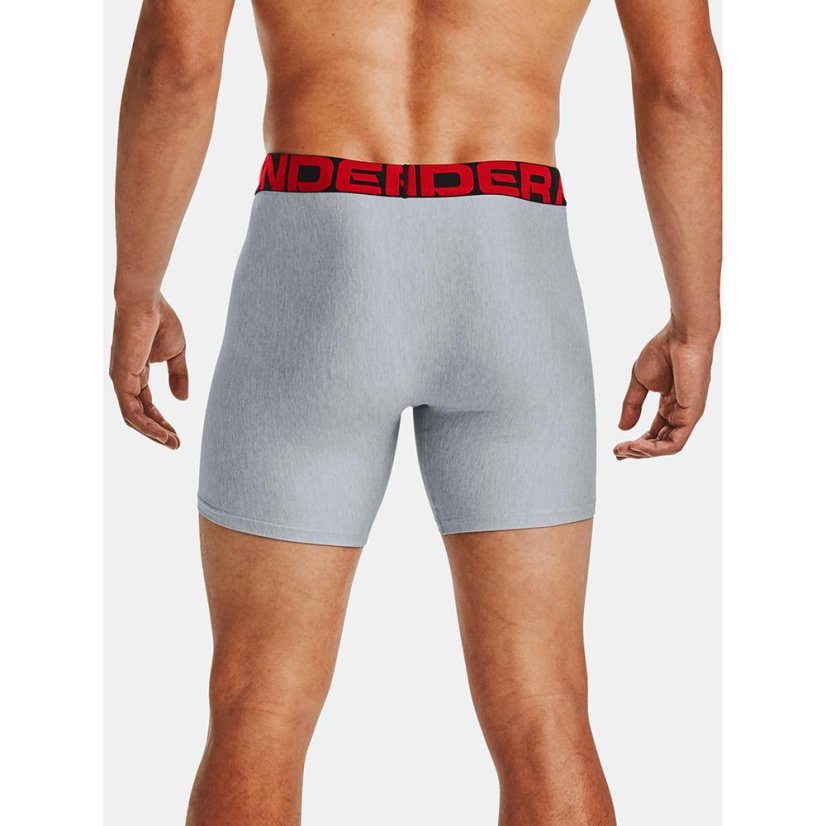Under Armour UA Tech 6in Men's Boxer Briefs, 2-Pack - Color: Gray, Size: S