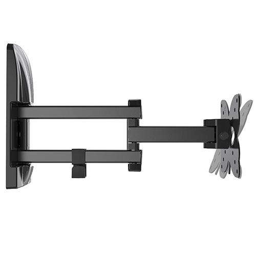 Kettős forgású TV-tartó (fal/gipszkarton) Meliconi SlimStyle Plus 100 SDR CG 480979 fekete