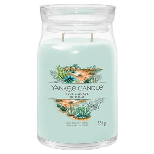 Świeca Yankee candle Signature duża, Aloe & Agave