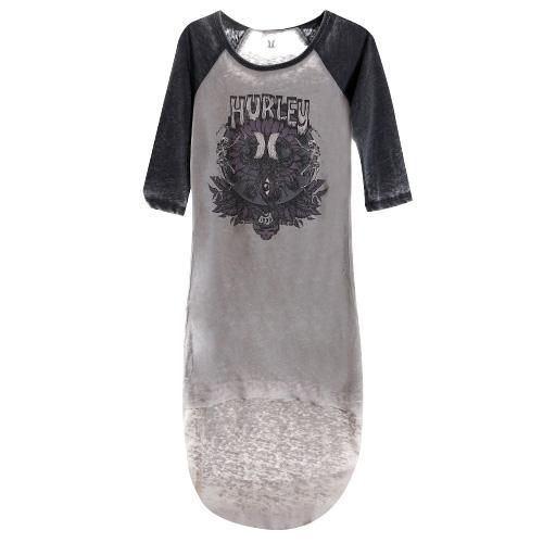 Hurley Oceancare Mullet Women's Dress - Color: Gray, Size: S