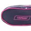 Target Oval 1 Zip Flowers School Pencil Case 17493