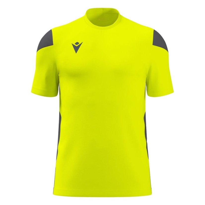 Macron Polis Kinder-Sporttrikot - Farbe: Rot/Weiß, Größe: XXS