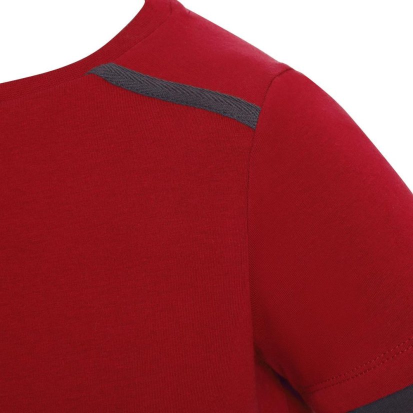 Macron Violin T-shirt - Color: Red, Size: L