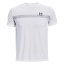 Herren-T-Shirt Under Armour Speed Stride Graphic SS - Farbe: Weiß, Größe: L