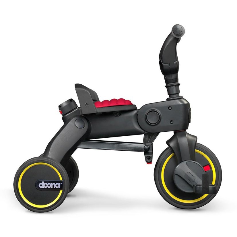 Skladacie trojkolka Liki Trike S3 Doona, Ohnivo červená