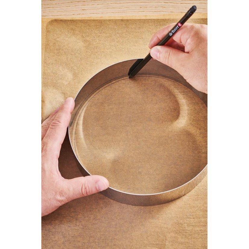 De Buyer cake ring 3989.24, 24 cm