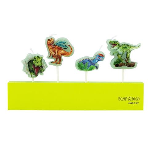 Zestaw świeczek urodzinowych Dino World