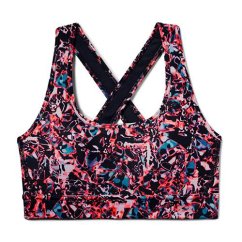 Damen-BH Under Armour Mid Crossback Printed Bra