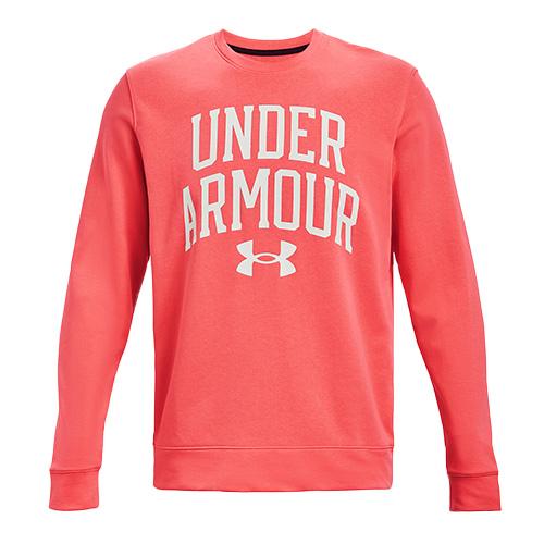 Under Armour RIVAL TERRY CREW Men's Sweatshirt - Color: Black, Size: L