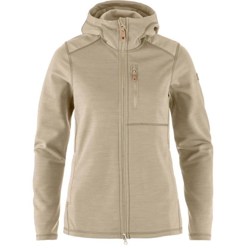 Dámská mikina Fjällräven Keb Fleece Hoodie W F86990 - Farba: Čierna, Veľkosť: M
