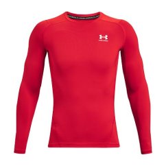 UA HG Armour Comp LS-RED