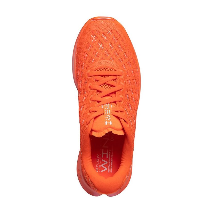 Laufschuhe Under Armour Flow Velociti Wind W - Farbe: Orange, Größe: 42