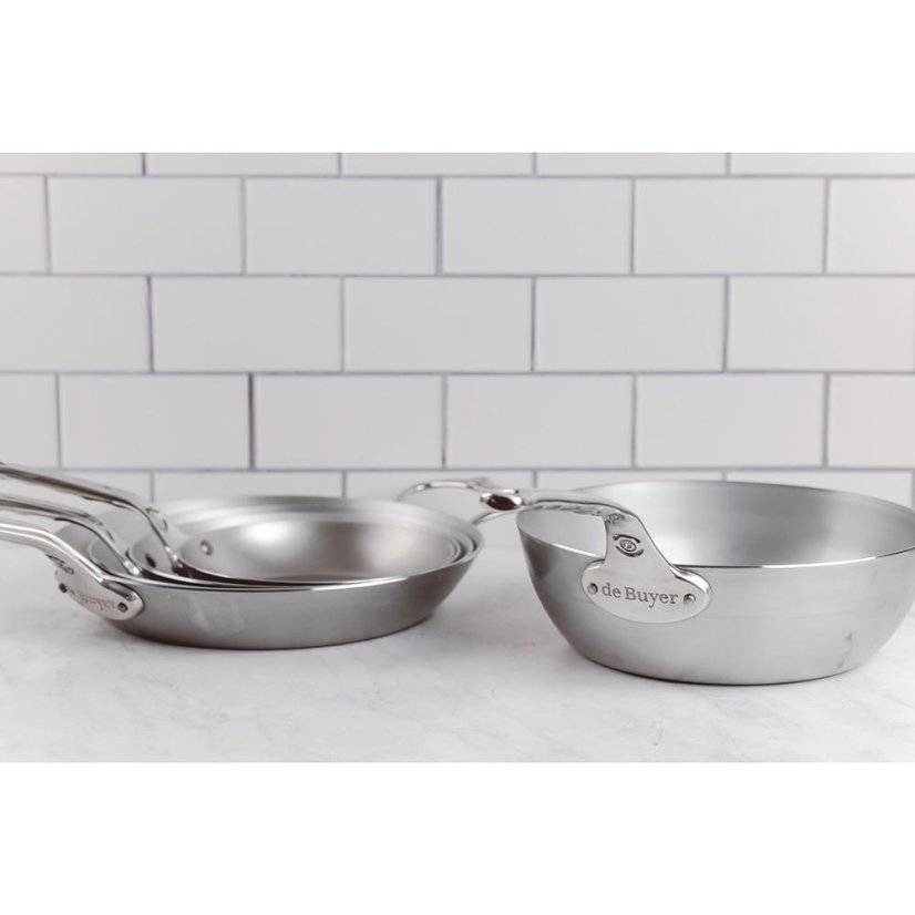 Patelnia do naleśników de Buyer MINERAL B PRO 5681.24, 24 cm