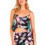 Damski top Hurley Flora Front Flounce - Kolor: Czarny, Rozmiar: L