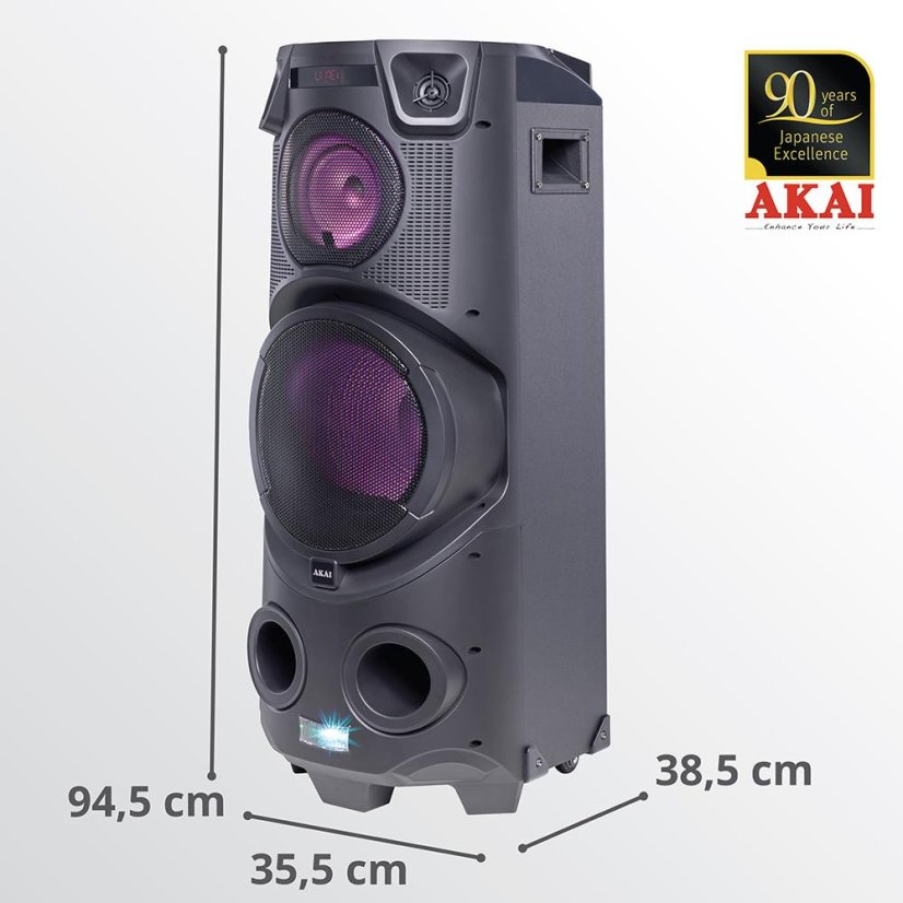Reproduktor AKAI Party speaker 500 černý