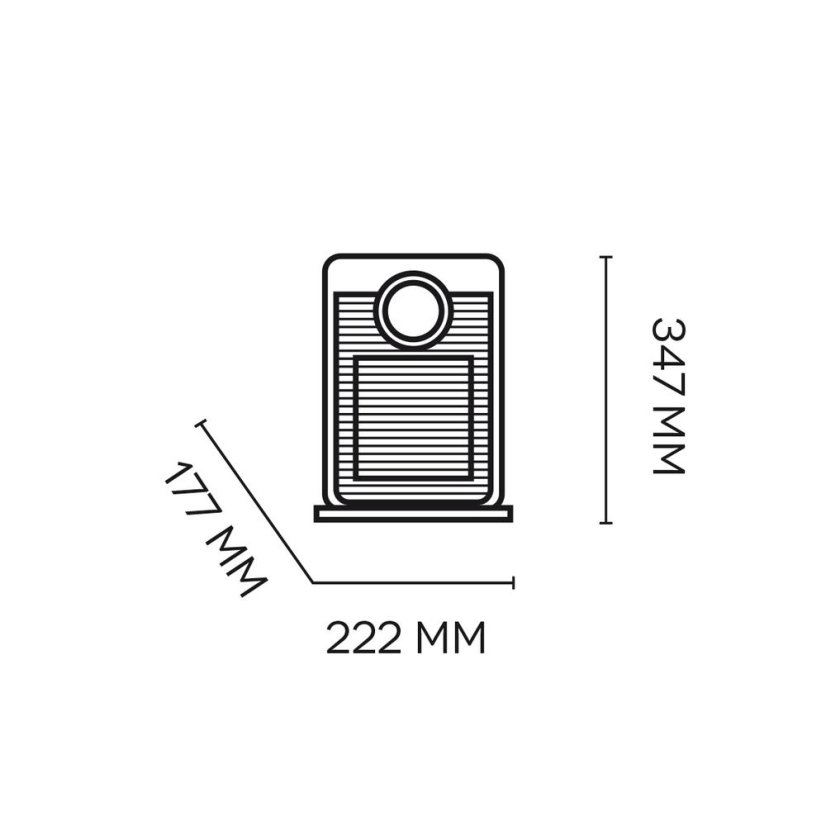 ARGO 191070160 ohrievací ventilátor